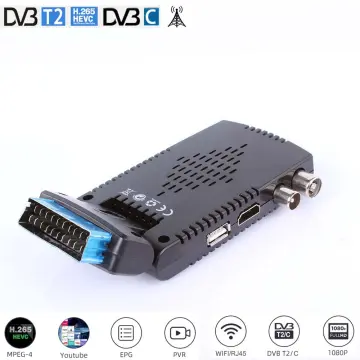 DVB-T2 H265 Receptor HD 1080p con WiFi  TV Receptor Digital para la  UE - China H. 265 DVB-T2, DVB-T2