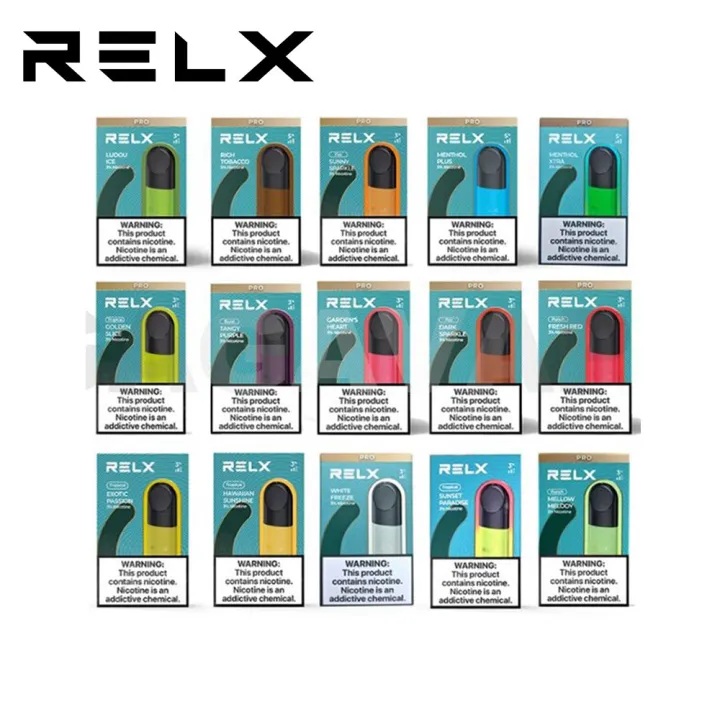 Ready Stock Relx Infinity Essential Relx Pod Pro Original Flavor Refill Pods