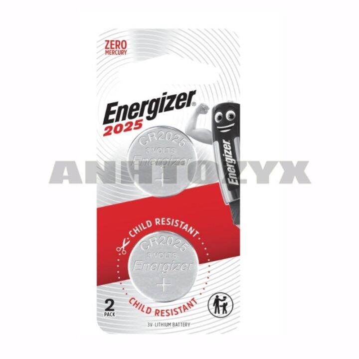 Original Legit Energizer Cr2025 2025 CR2025 battery Coin Cell 3V