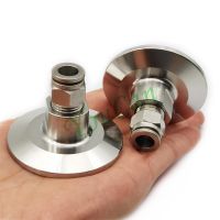 ✺❅ Sanitary Stainless Steel Tri Clamp Pneumatic Tube Connector Hose adapter NPT Thread Push in Connect Fittings