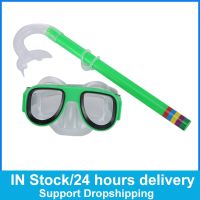 【YF】✵◎  Goggles Children Snorkeling Kids Diving Set Swim Anti-fog UV Protection Snorkel