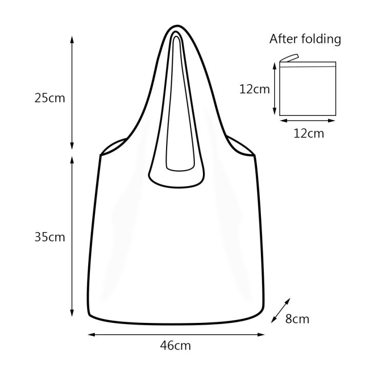 ถุงร้านขายของชำพับได้กระเป๋ารีไซเคิลใช้ใหม่ได้กระเป๋า-tas-jinjing-travel-แบบเรียบง่ายกระเป๋า-eco-ถุงช้อปปิ้งพับ