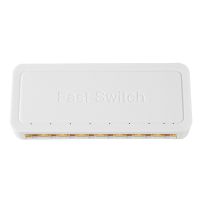 8 Ports RJ45 Gigabit Ethernet Switch 1000 Mbps Mini Network Switches VLAN Ethernet Splitter Lan Hub Switch EU Plug