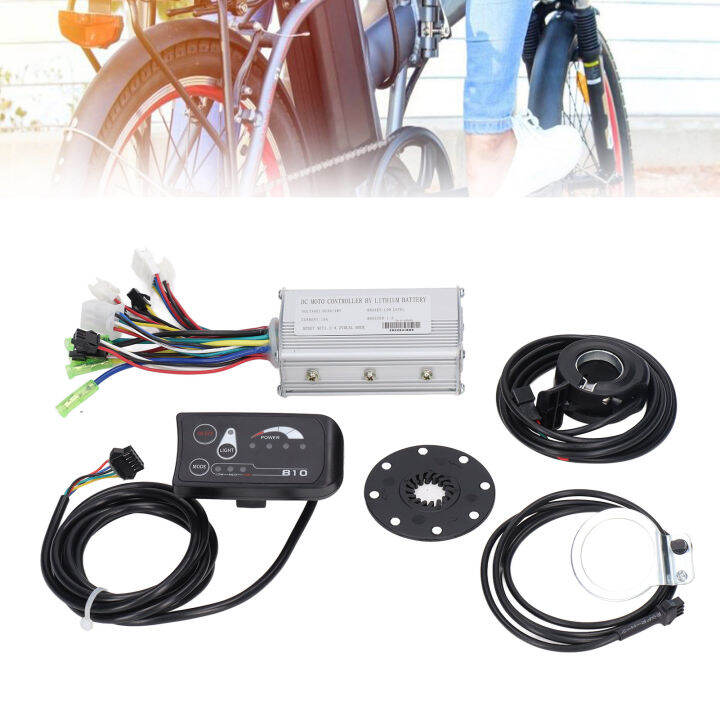 「codจักรยาน」electric Bike Conversion Kit 15a Electric Bike Speed Controller Kit With S810 Panel 6241