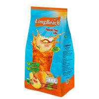 ลองบีชผงชาพีช ขนาด 900 กรัม LongBeach Peach Tea 900 g. รหัส 0616