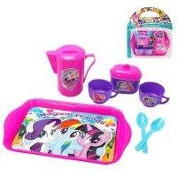 ?สินค้าขายดี? TOY My Little Pony ของเล่นเด็ก ชุดปาร์ตี้น้ำชา มี 2 สี ขนาด ย 21*ก 2*ส 14 ซม. ลายลิขสิทธิ์แท้ ##ของเล่นเด็ก รถ ของสะสม หุ่นยนต์ ตุ๊กตา ของขวัญ เด็ก โมเดล ฟิกเกอร์ Toy Figure Model Game