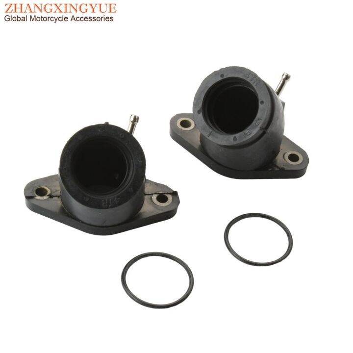 2PC Motorcycle Intake Manifold For Yamaha XVS400 Dragstar XV 400 VSTAR