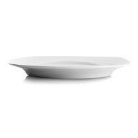 Gorgeous White Set Of 12 Catering Square Ceramic Dinner Plates – Perfect For Everyday Use &amp; Special Occasions