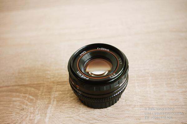 ขายเลนส์มือหมุน-phenix-50mm-f1-7-ของใหม่มือหนึ่งไม่เคยเเกะใช้งาน-สำหรับใส่กล้อง-nikon-dslr-ได้ทุกรุ่น