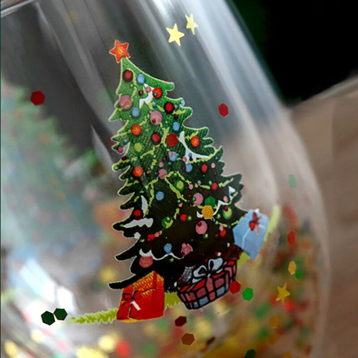 ใหม่2023-1-4pcs-ใหม่คู่คริสต์มาสเหยือกแก้วทนความร้อนได้-beautyful-ถ้วยนมกาแฟน้ำบาร์ถ้วย-drinkware-คริสต์มาสของขวัญ