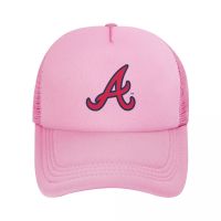 MLB Atlanta Braves Mens Mesh Back Structured Low Crown Snapback Adjustable Fit Cap