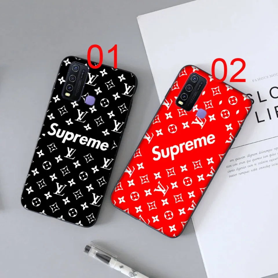 Iphone 7 Supreme case Iphone 7 plus louis vuitton silicone