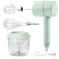 TEXPortable Blender Mixer Kitchen Tools Hand Mixer Electric Food processors set milk frother Egg Beater Cake Baking kneading mixer