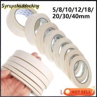 SYRUPSHADDOCKING สติ๊กเกอร์ติดรถกระดาษทาสีเขียนได้50เมตรอุปกรณ์ปรับปรุงงานฝีมือแบบทำมือเทปงานปักครอสติชติดเครื่องมือภาพวาดเพชรเทปกาวกันสกปรก