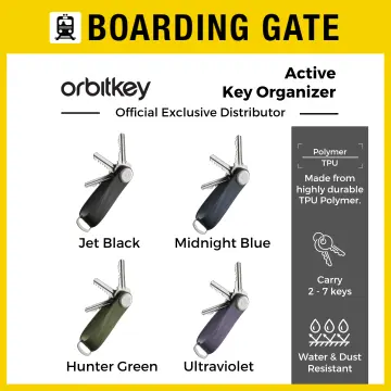 Orbitkey Active Key Organiser Set - Black