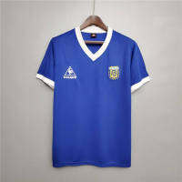 1986 Argentina Away Retro Football Jersey Soccer Shirt S-XXL