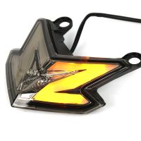 Motorcycle Tail Light Brake Rear Lamp Integrated Turn Signal Taillight Light For Kawasaki Z800 ZX6R 636 Z125 PRO 2013 2014-2018