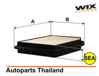 กรองอากาศ WIX สำหรับ HONDA CIVIC ปี 90-91 IV (ZC)  WA6279 (1ชิ้น)