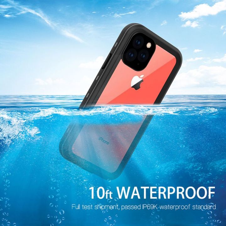 สินค้าใหม่ในสต็อก-redpepper-ปิดผนึกกรณีใต้น้ำสำหรับ-iphone-14-13-pro-max-มินิกันน้ำกันกระแทกดำน้ำปกคลุมสำหรับ-ip-hone-11-12-xs-xr-se3