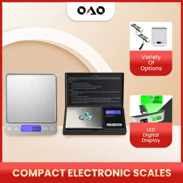 Online scale for outlet grams