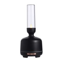 Creative Candle Aromatherapy Diffuser Dual Nozzle Ultrasonic Air Humidifier Mist Maker LED Lamp Aroma Essential Oil Diffuser