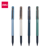 ปากกาหมึกเจล ปากกาหมึกสีดำ ปากกาเจลลูกลื่น ปากกาเจล ปากกา คละสี 6 แท่ง 0.5 mm เขียนดี คละสี ติดทน แห้งไว OfficeME