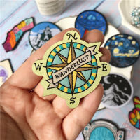 ☸ VSCO：Good Vibes - Outdoor Exploration Iron-On Patch ☸ 1Pc DIY Sew on Iron on Badges Patches