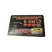 【ซินซู?โทรศัพท์มือถือปลดล็อคซิมการ์ด R-SIM อัพเกรดทั่วโลก R-SIM13สำหรับปลดล็อค Iphone IOS