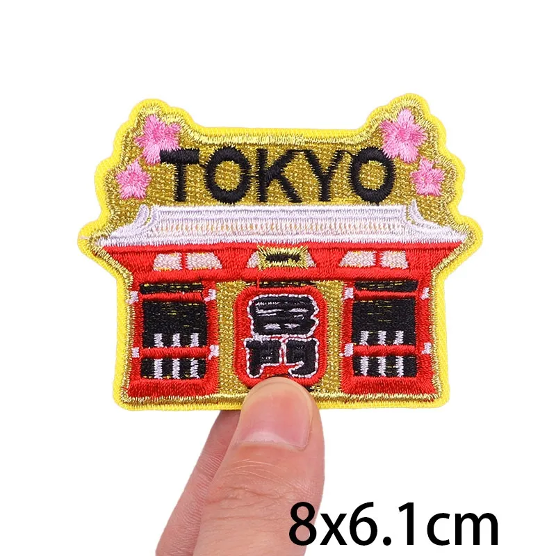 Japanese Anime Parches Iron On Patches For Clothing Thermoadhesive Patches  On Clothes DIY Embroidery/Fusible Patch For Clothes
