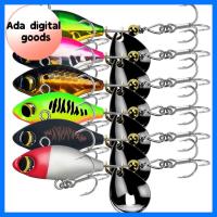 ADG 2pcs Wobblers crankbaits เหยื่อตกปลาโลหะ ตะขอสามชั้น ช้อนโลหะโลหะ ล่อ VIB ร้อนแรงมาก ชุดปักเลื่อม เหยื่อตกปลาช้อน อุปกรณ์ตกปลาสำหรับตกปลา