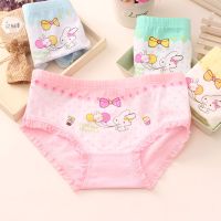 4Pcs/Lot Baby Girls Briefs Panties Cotton Childrens Underwear Boxer Shorts 2-12Years