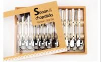 Bloom at Home Cheek Sanding Spoon&amp;Chopsticks 10 Set