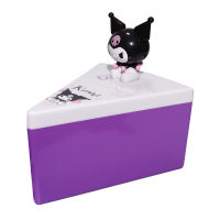 Box Cake Kuromi Purple Sanrio กล่องเค้กคุโรมิสีม่วง ลายการ์ตูนซานริโอ สำหรับเก็บของ