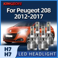 KINGSOFE 36000LM LED H7 Headlight 3570 CSP Chip Car Light 110W Bulbs For Peugeot 208 2012 2013 2014 2015 2016 2017 Bulbs  LEDs  HIDs