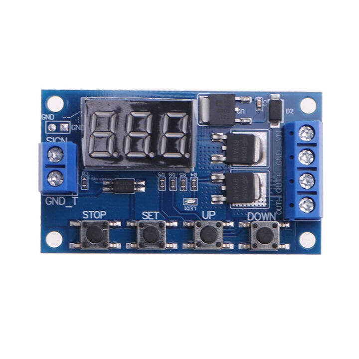 Dual MOS Time Delay Relay Trigger Cycle Timer Delay Switch Control