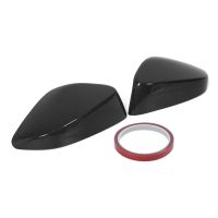 2pcs Side Rearview Mirror Cover Left Right Dry Carbon Fiber For BRZ 2013‑2021