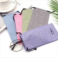 1/6PCS/SET Sunglasses Bag Soft 6 Colors Glasses Case Dust Proof Pouch Pocket Linen Drawstring Portable Eyewear Storage Container