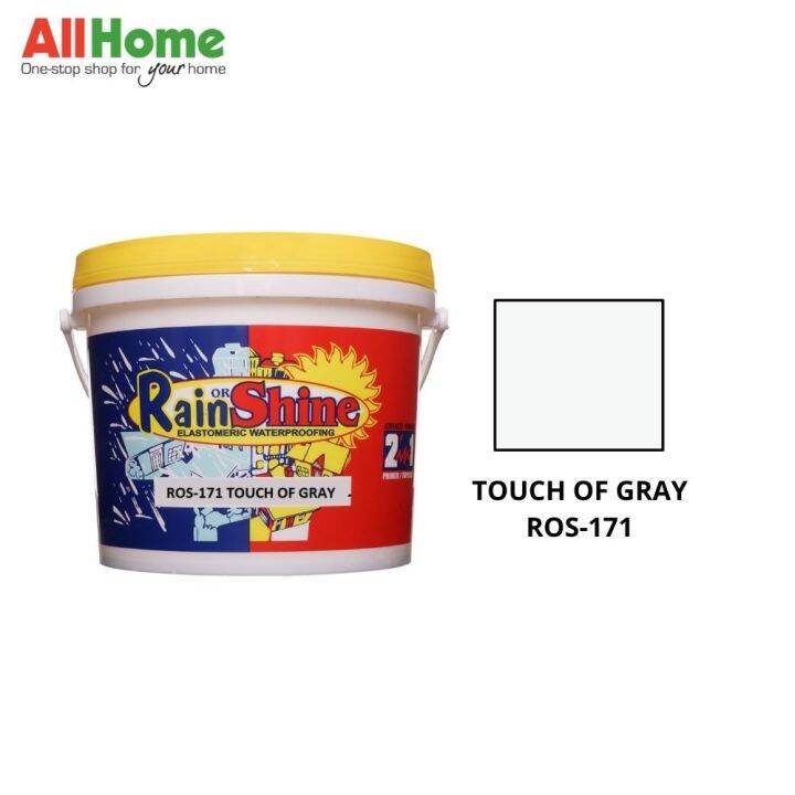 PAINT CLASSIC ELASTOMERIC WATERPROOFING PAINT 4L RAIN OR SHINE Lazada PH