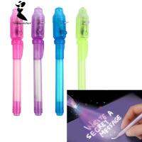 【COD】shimei Children Kids Secret Message Invisible Ink LED Detector Lights Pens Ballpens