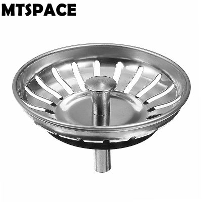 MTSPACE 78mm Bathroom Deodorization Type Basin Sink Drain 304 Stainless Steel Kitchen Strainer Stopper Waste Plug Sink Filter