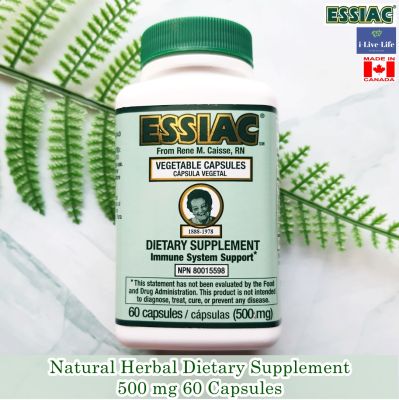 สารสกัดจากสมุนไพร Natural Herbal Dietary Supplement 500 mg 60 Capsules - ESSIAC