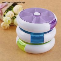 weekly rotag pillbox travel pill case pill organizer box drugs pill container