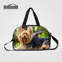 Dispalang Womens Travel Bag Fashion Casual Handbags Cute Dog Print Large Capacity Luggage Travel Duffle Bag Trip Shoulder Bag