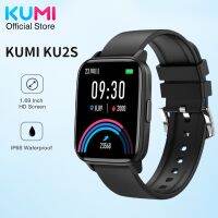 KU2S KUMI หน้าจอแบบโค้งคู่ขนาด1.69นิ้วสมาร์ทวอชสำหรับผู้ชายฟิตเนสเครื่องวัดชีพจรนาฬิกาอัจฉริยะสำหรับ Android ออกซิเจนในเลือดสำหรับ IOS Kirkcrr