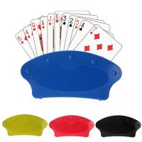 ✢❀ OOTDTY Hands-Free Playing Card Holder Board Game Poker Lazy Base Organizes Hands