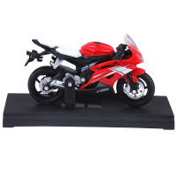 Kcy 1:18 ยามาฮ่าYZF-R6 YZF R6 สีฟ้าจักรยานจักรยานยนต์D iecastของเล่นโมเดล