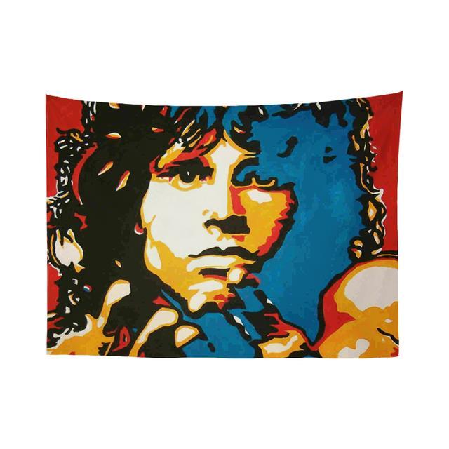 cw-the-doors-tapestry-wall-hanging-band-wallpaper-bedroom-music-decoration-headboards-tapestries-custom