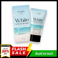 ครีมกันแดดเพียว Pure White Strawberry Sunscreen SPF50PA+++