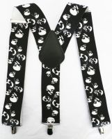 【YF】◑✺  Shipping  New Fashionable Mens 50mm Wide Y Back 3 Heavy Duty Suspenders Braces