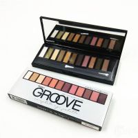 Mistine Groove Complete Eye Palette อายแชโดว์มิสทีน 12 เฉดสี